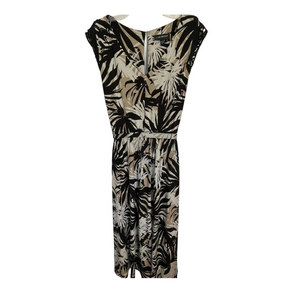 Lane Bryant Black and White maxi Dress with pockets - Picture 2 of 6